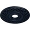 Ekena Millwork Robin Ceiling Medallion (Fits Canopies up to 6 1/4"), 22 1/4"OD x 4 3/4"ID x 1 1/4"P, Midnight Dream CM22RBMDF - alternate 3